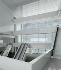 Eingangsfoyer Messehalle 11